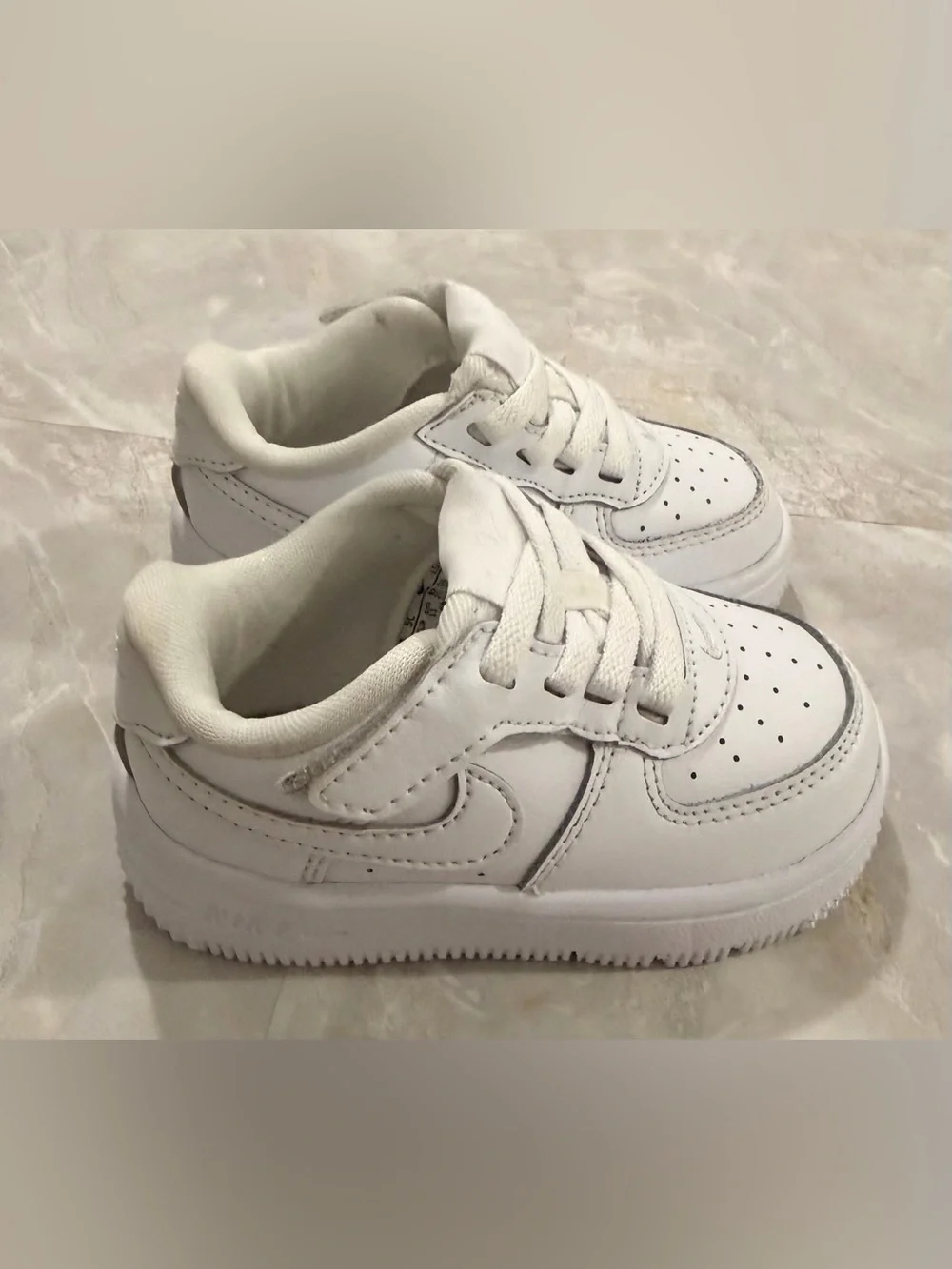Nike Kids White Low-Top Sneakers